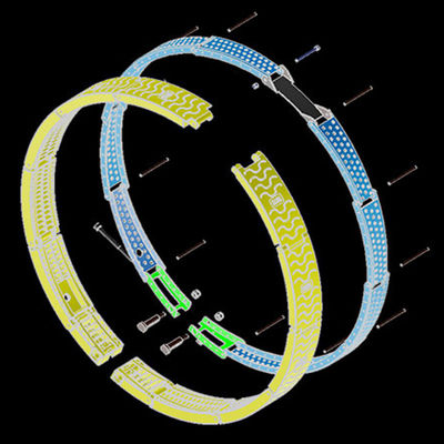 Облегченные диапазоны безопасности покрышки легкие для приспособления, который побежали плоской системы