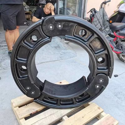 245 70/R22.5 Тяжелое бронированное транспортное средство Военная пробежка Плоская вставка Пуленепробиваемая пробежка Плоская система Твердые шины