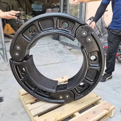 245 70/R22.5 Тяжелое бронированное транспортное средство Военная пробежка Плоская вставка Пуленепробиваемая пробежка Плоская система Твердые шины