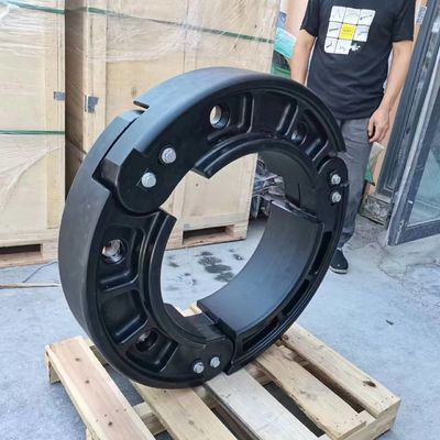 245 70/R22.5 Тяжелое бронированное транспортное средство Военная пробежка Плоская вставка Пуленепробиваемая пробежка Плоская система Твердые шины