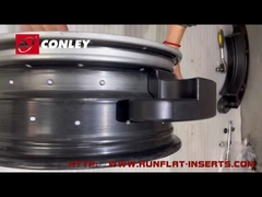 Вставки военного бега ISO 9001 плоские для предохранения от покрышки автобуса пассажирского автомобиля плоского